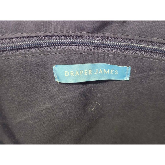 Draper James Everyday Straw Shoulder Bag Brown Tote Purse Handbag - Picture 9 of 11